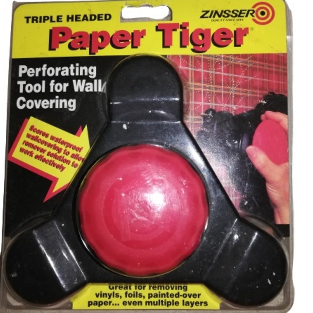 Zinsser Paper Tiger Triple Head Wallpaper Remover